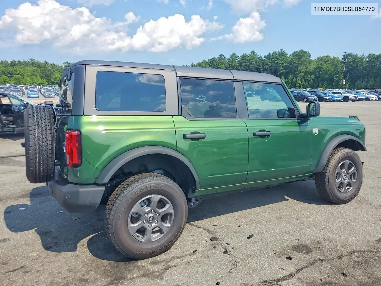 2025 Ford Bronco Big Bend VIN: 1FMDE7BH0SLB54770 Lot: 55540646