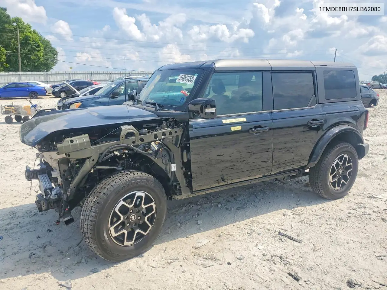 2025 Ford Bronco Outer Banks VIN: 1FMDE8BH7SLB62080 Lot: 55903056