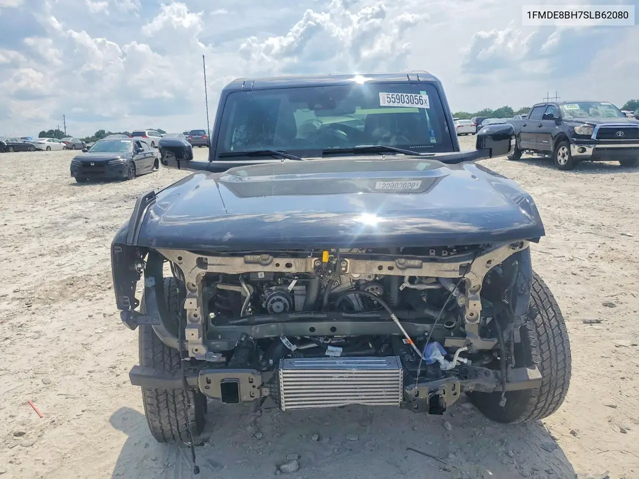 2025 Ford Bronco Outer Banks VIN: 1FMDE8BH7SLB62080 Lot: 55903056