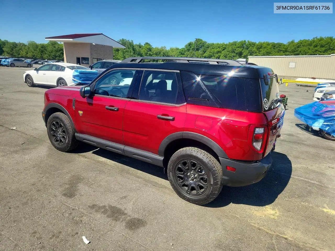 2025 Ford Bronco Sport Badlands VIN: 3FMCR9DA1SRF61736 Lot: 56129206