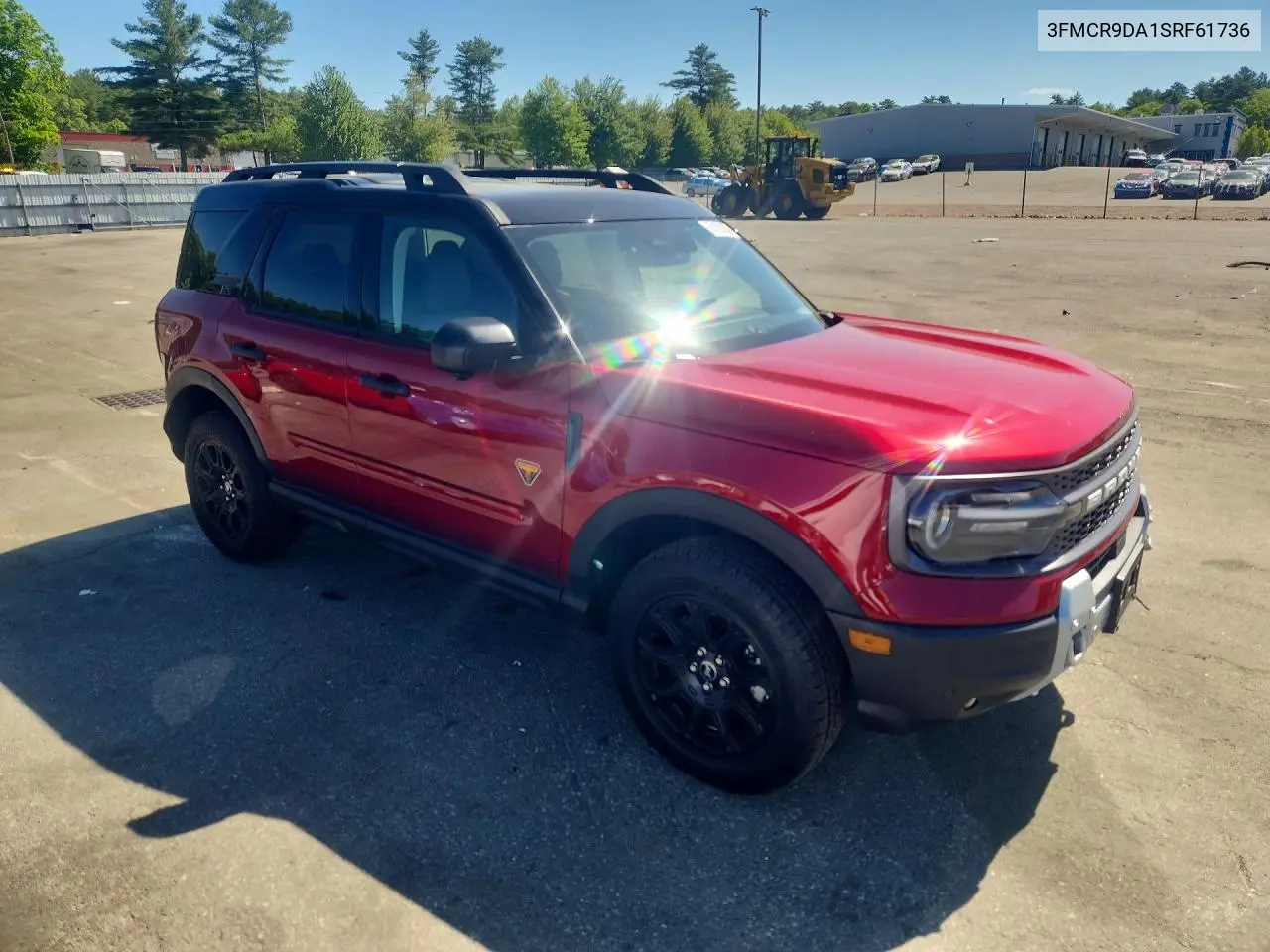 2025 Ford Bronco Sport Badlands VIN: 3FMCR9DA1SRF61736 Lot: 56129206