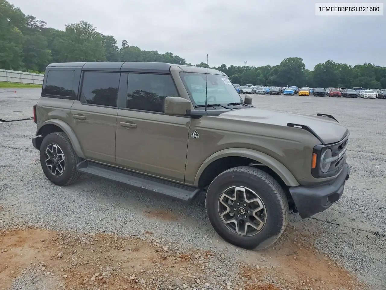 2025 Ford Bronco Outer Banks VIN: 1FMEE8BP8SLB21680 Lot: 56392976