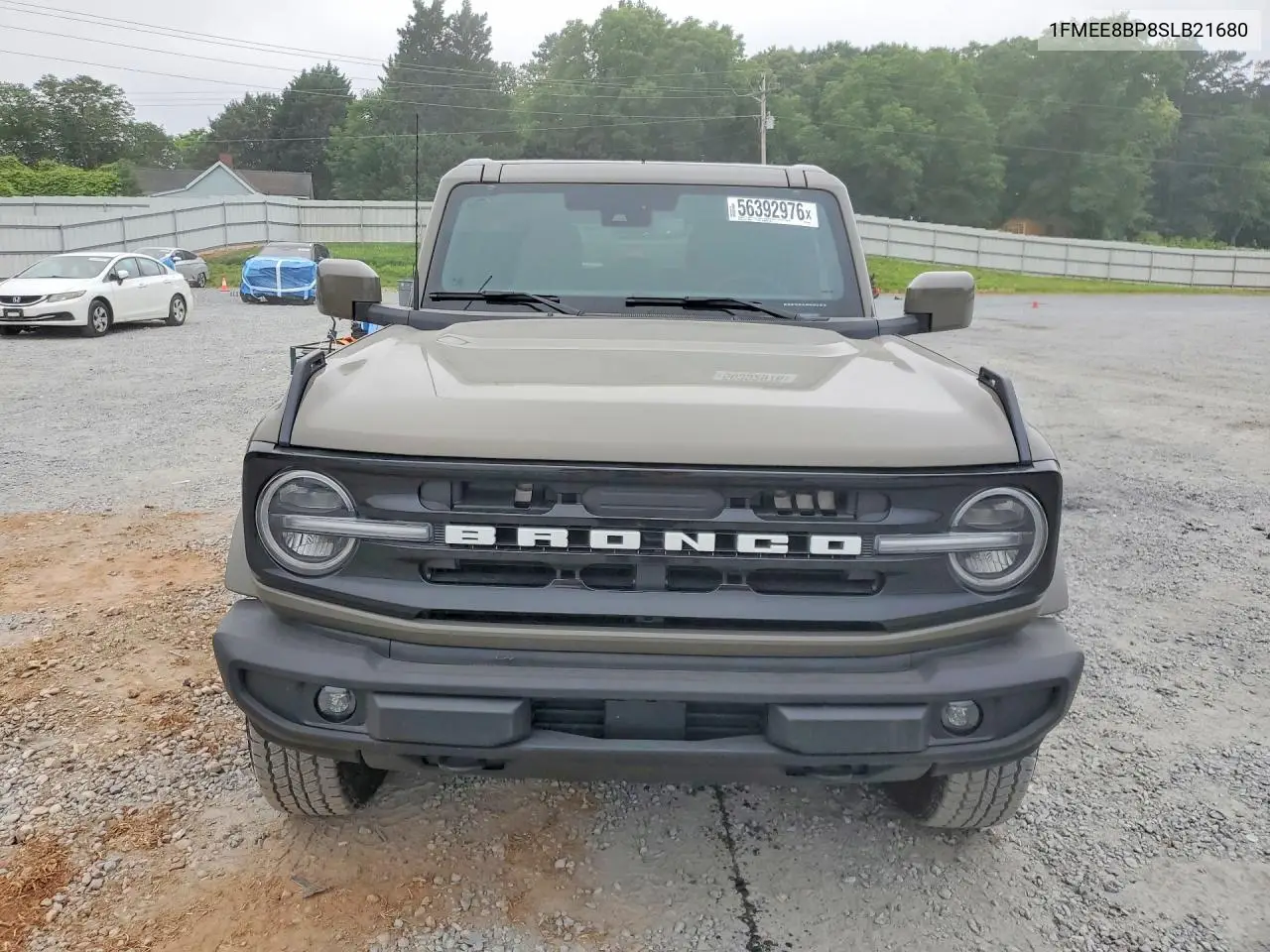 2025 Ford Bronco Outer Banks VIN: 1FMEE8BP8SLB21680 Lot: 56392976