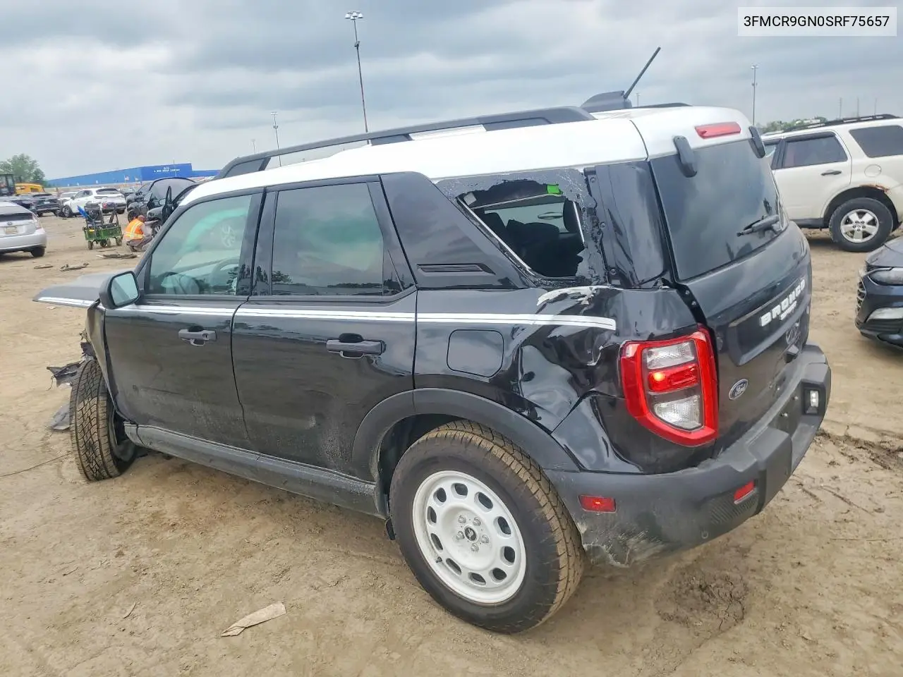 2025 Ford Bronco Sport Heritage VIN: 3FMCR9GN0SRF75657 Lot: 56531486