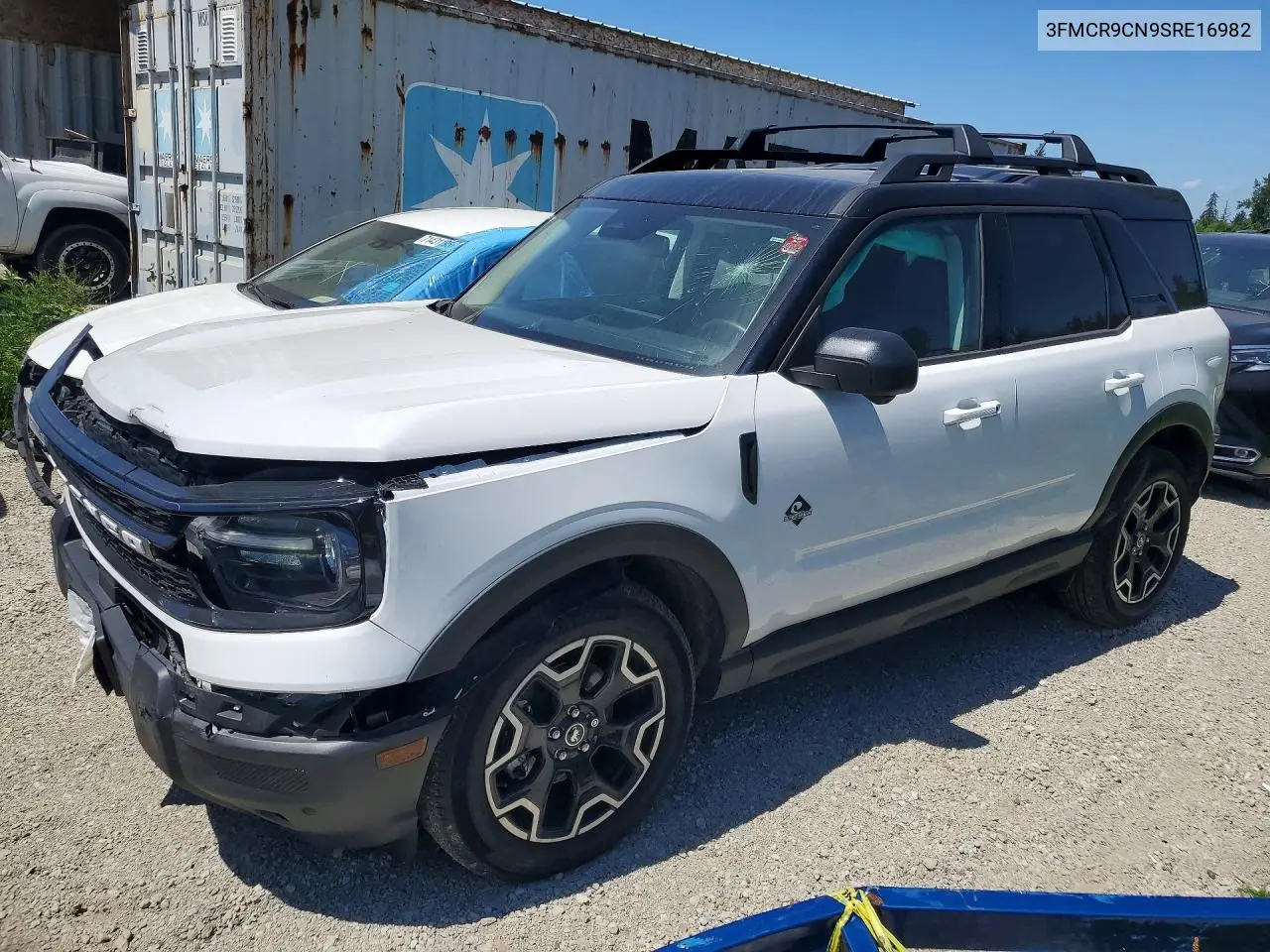 2025 Ford Bronco Sport Outer Banks VIN: 3FMCR9CN9SRE16982 Lot: 56624086