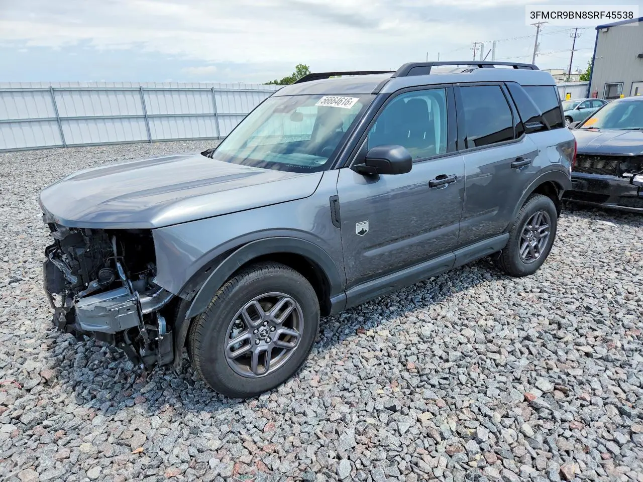 2025 Ford Bronco Sport Big Bend VIN: 3FMCR9BN8SRF45538 Lot: 56664616