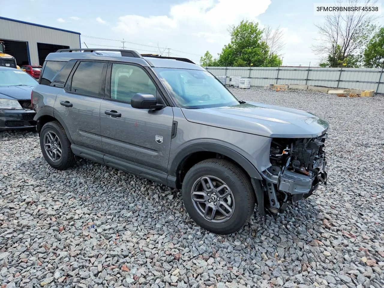 2025 Ford Bronco Sport Big Bend VIN: 3FMCR9BN8SRF45538 Lot: 56664616