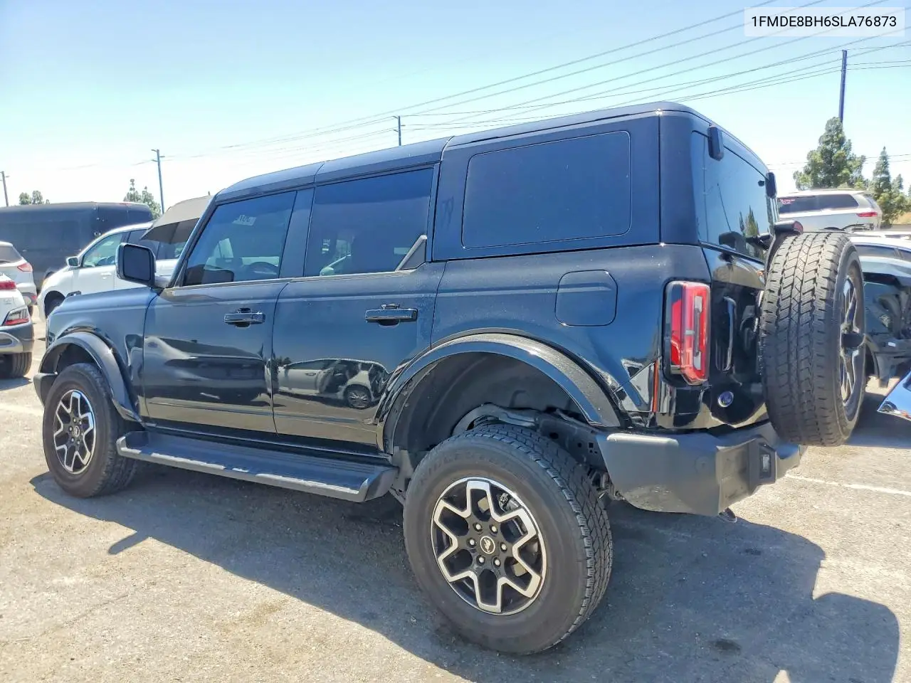 2025 Ford Bronco Outer Banks VIN: 1FMDE8BH6SLA76873 Lot: 56709196