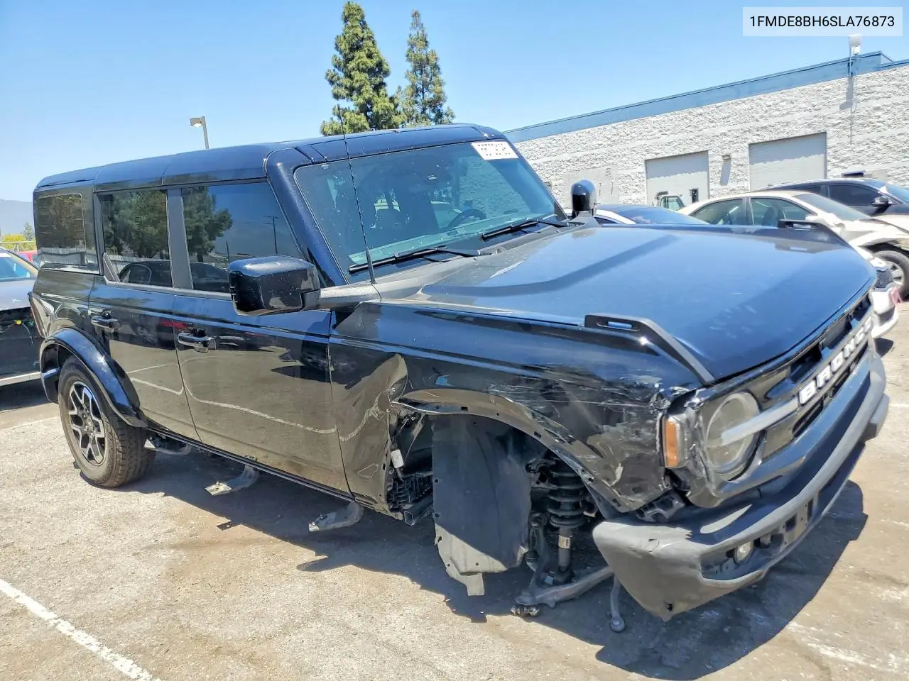 2025 Ford Bronco Outer Banks VIN: 1FMDE8BH6SLA76873 Lot: 56709196