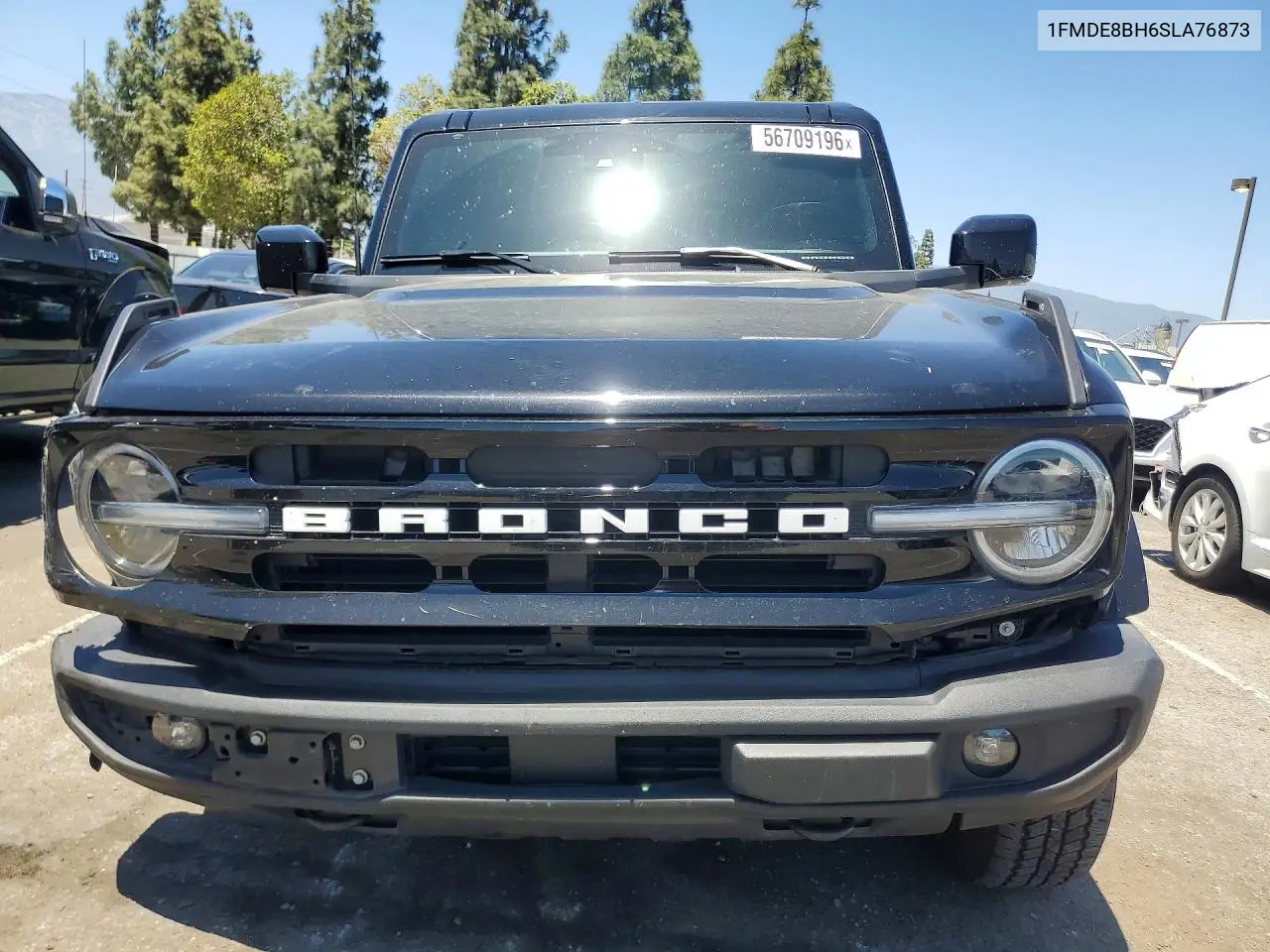 2025 Ford Bronco Outer Banks VIN: 1FMDE8BH6SLA76873 Lot: 56709196