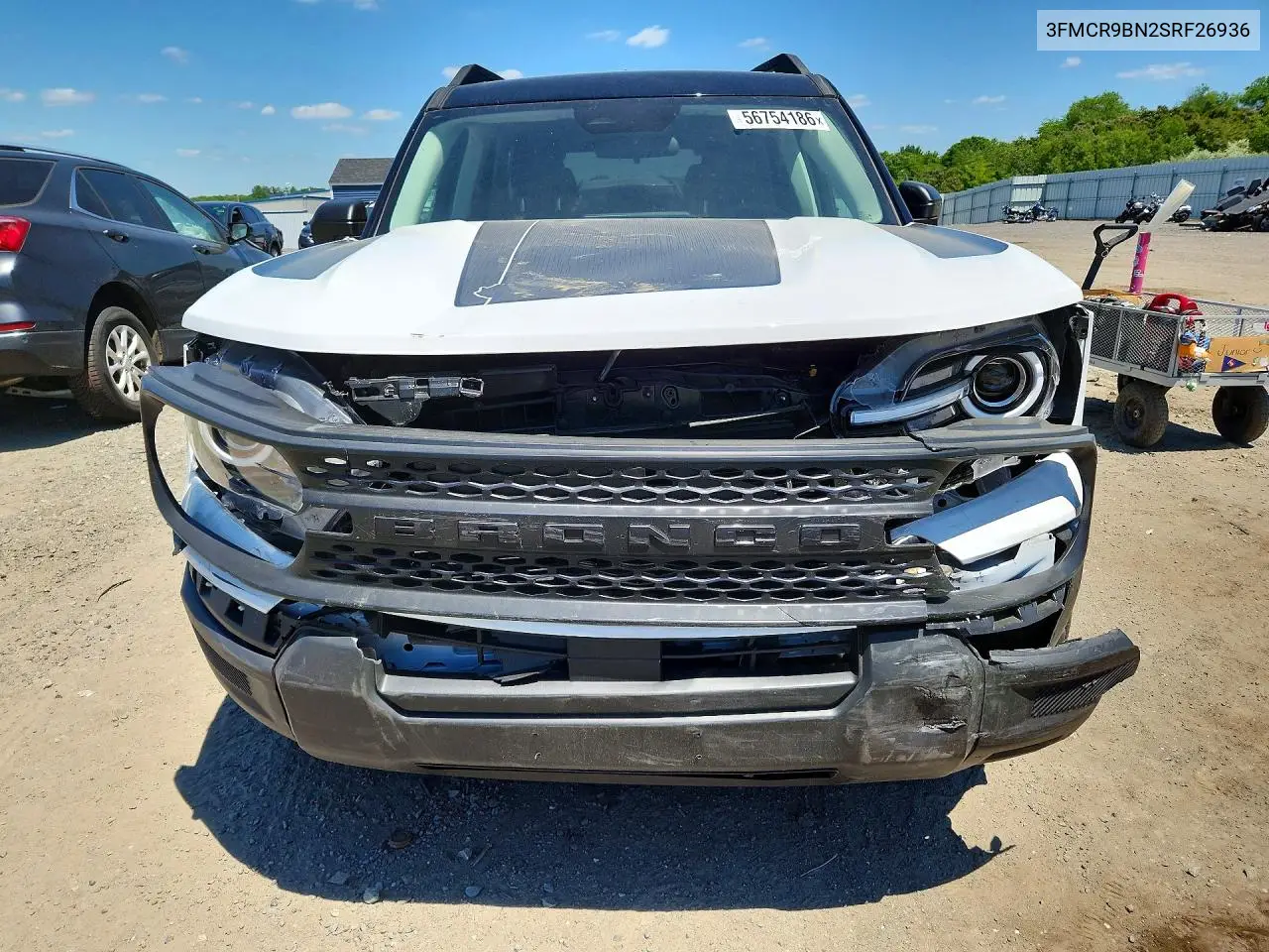 2025 Ford Bronco Sport Big Bend VIN: 3FMCR9BN2SRF26936 Lot: 56754186