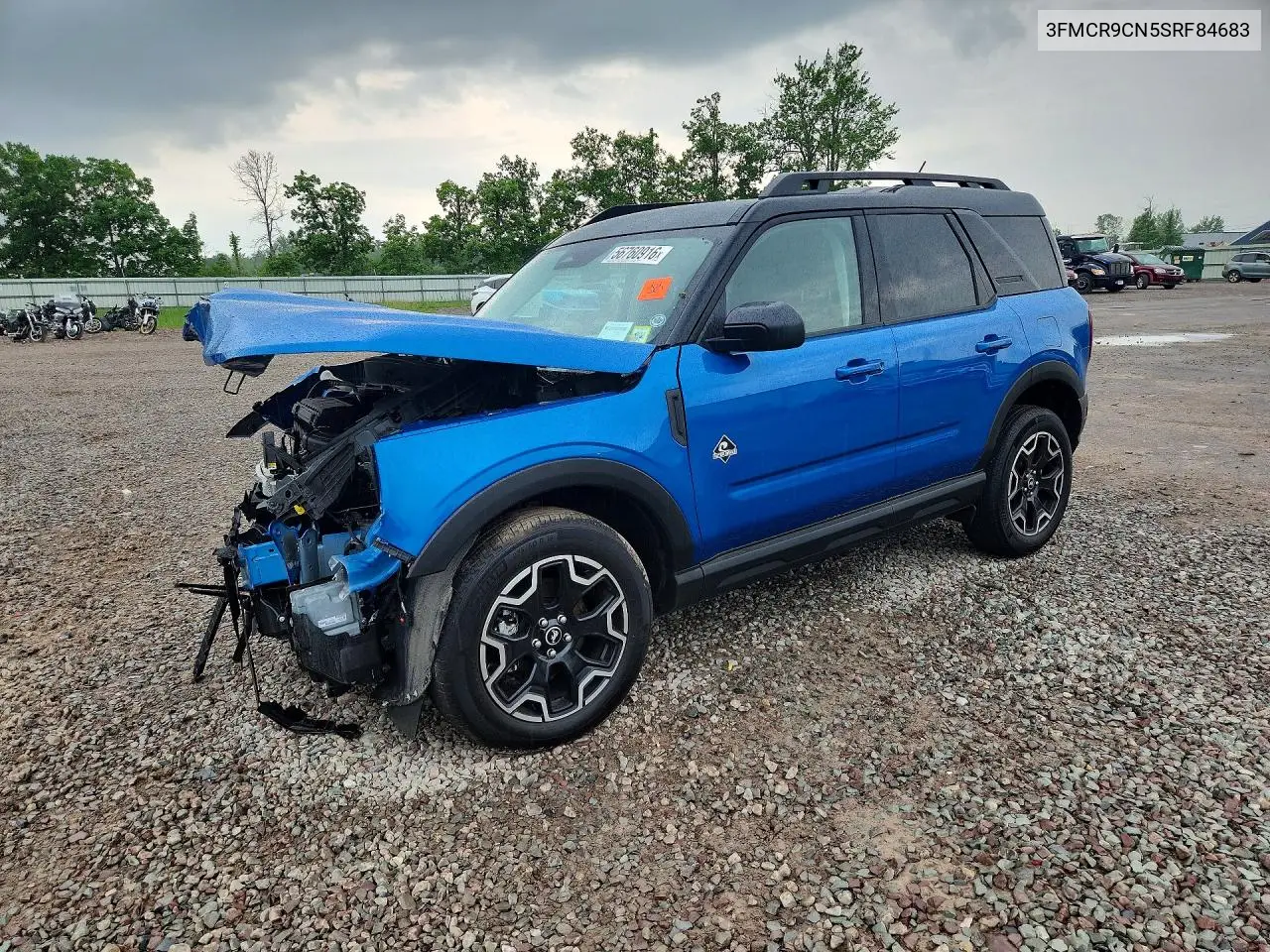 2025 Ford Bronco Sport Outer Banks VIN: 3FMCR9CN5SRF84683 Lot: 56760916