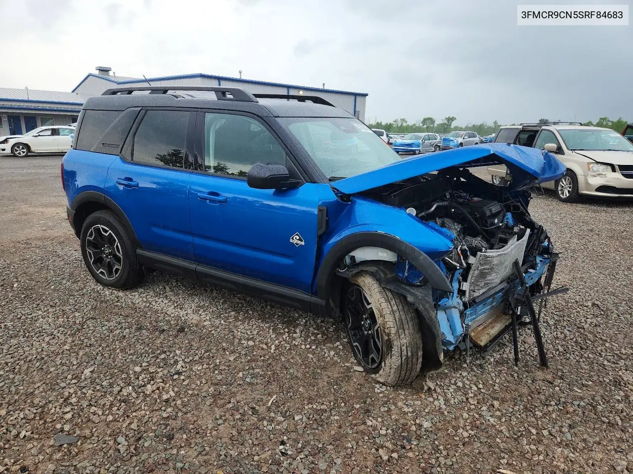 2025 Ford Bronco Sport Outer Banks VIN: 3FMCR9CN5SRF84683 Lot: 56760916
