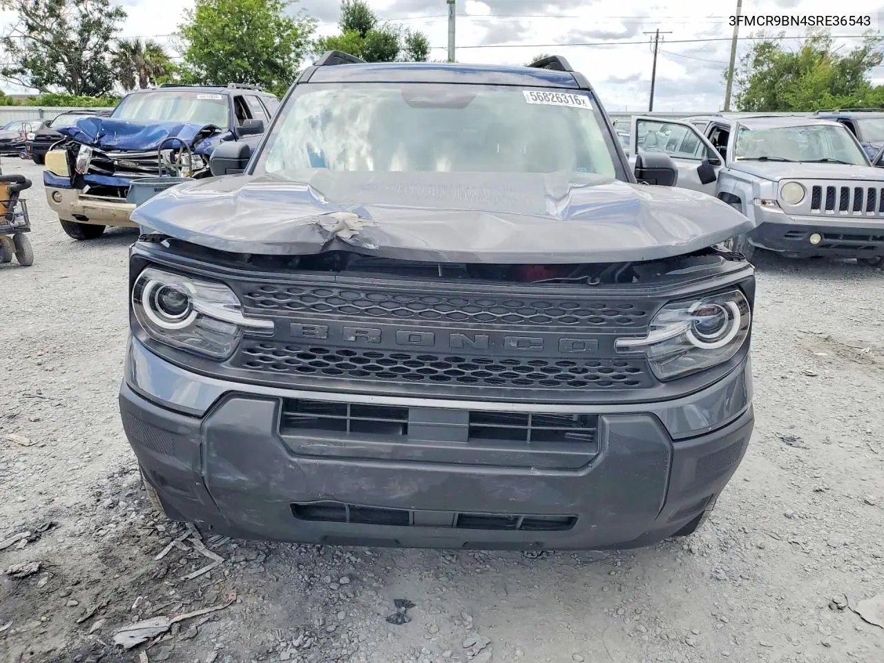 2025 Ford Bronco Sport Big Bend VIN: 3FMCR9BN4SRE36543 Lot: 56826316