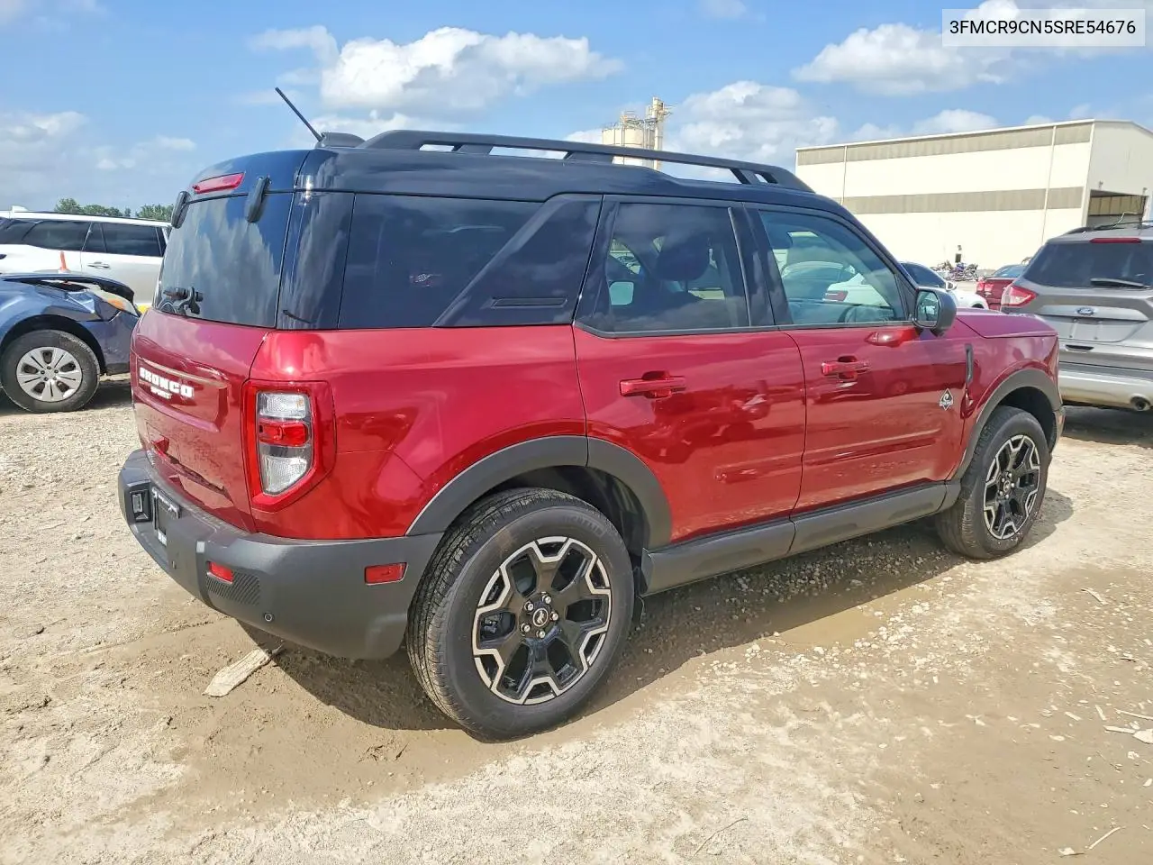 2025 Ford Bronco Sport Outer Banks VIN: 3FMCR9CN5SRE54676 Lot: 56850526
