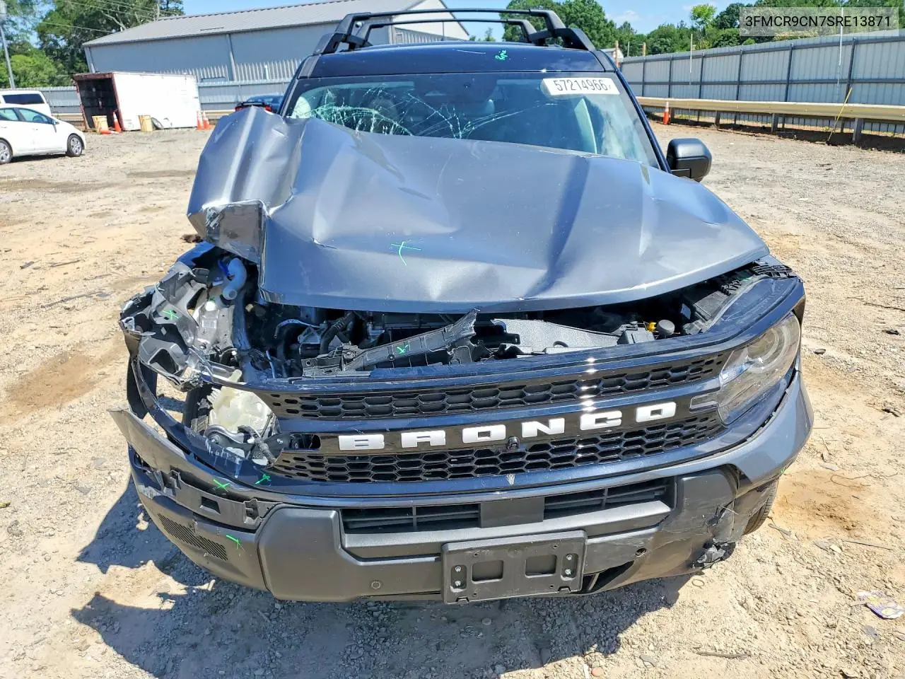 2025 Ford Bronco Sport Outer Banks VIN: 3FMCR9CN7SRE13871 Lot: 57214966