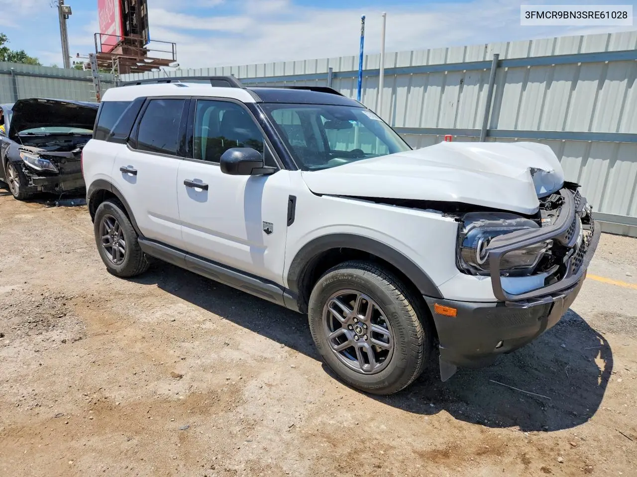2025 Ford Bronco Sport Big Bend VIN: 3FMCR9BN3SRE61028 Lot: 57246086