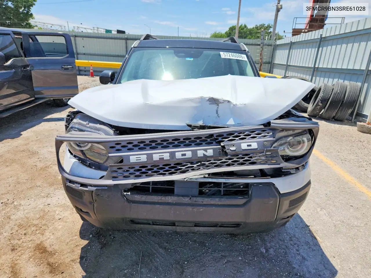 2025 Ford Bronco Sport Big Bend VIN: 3FMCR9BN3SRE61028 Lot: 57246086