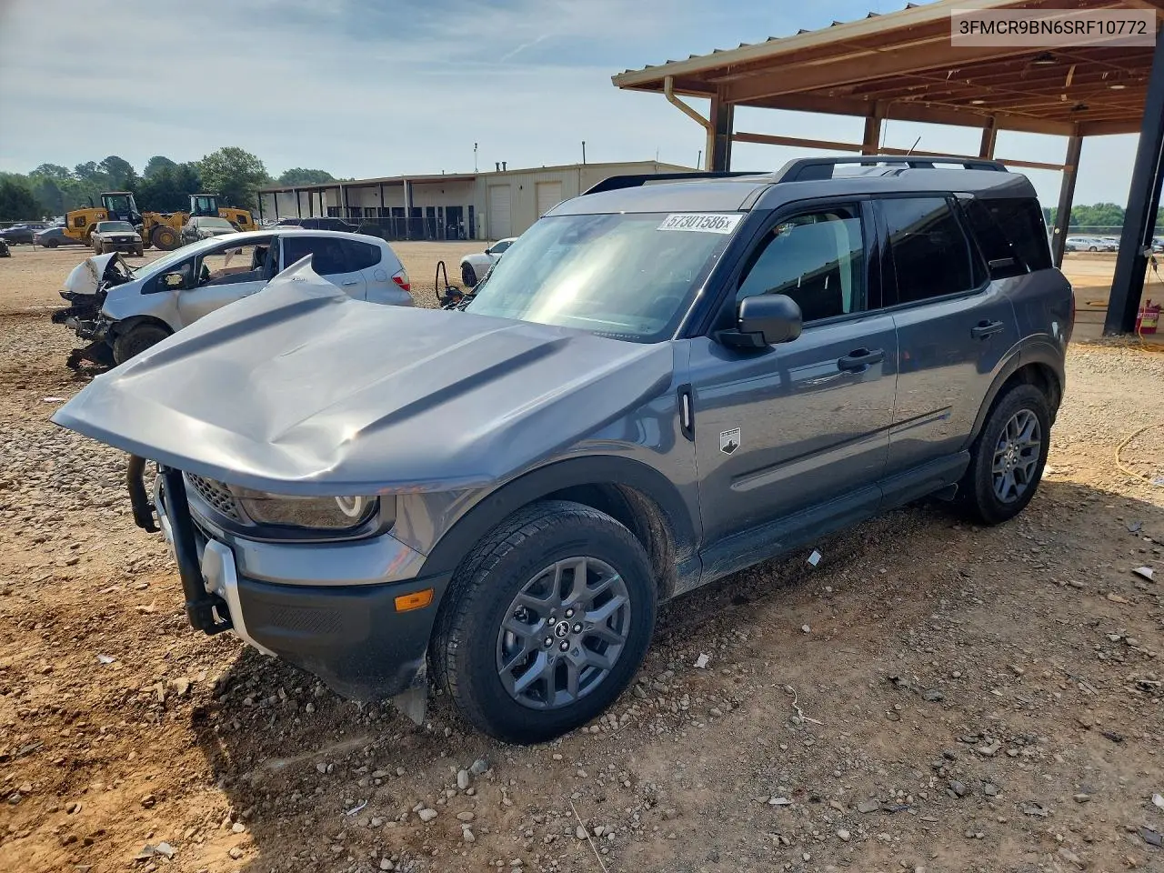 2025 Ford Bronco Sport Big Bend VIN: 3FMCR9BN6SRF10772 Lot: 57301586