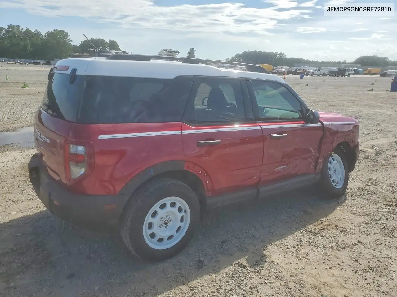 2025 Ford Bronco Sport Heritage VIN: 3FMCR9GN0SRF72810 Lot: 57302486
