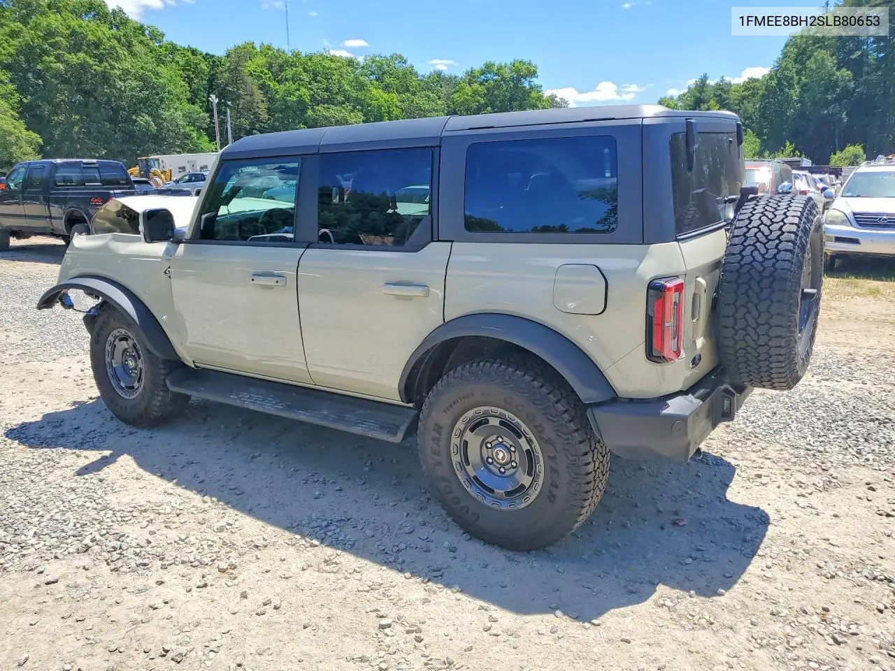2025 Ford Bronco Outer Banks VIN: 1FMEE8BH2SLB80653 Lot: 57312016