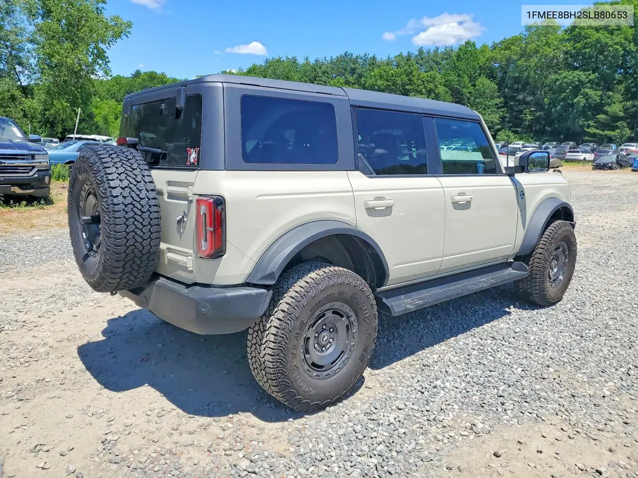 2025 Ford Bronco Outer Banks VIN: 1FMEE8BH2SLB80653 Lot: 57312016