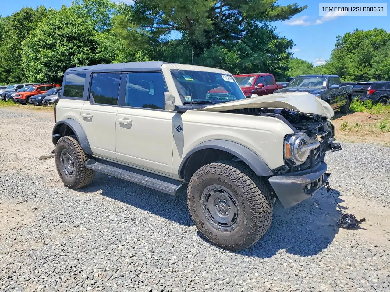 2025 Ford Bronco Outer Banks VIN: 1FMEE8BH2SLB80653 Lot: 57312016