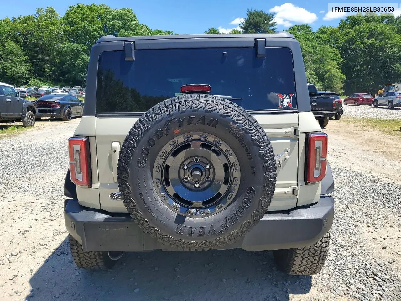 2025 Ford Bronco Outer Banks VIN: 1FMEE8BH2SLB80653 Lot: 57312016