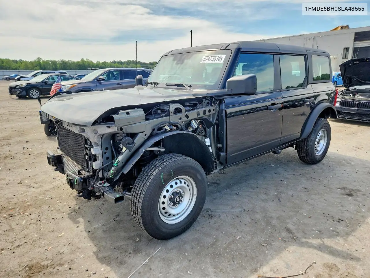 2025 Ford Bronco VIN: 1FMDE6BH0SLA48555 Lot: 57473516
