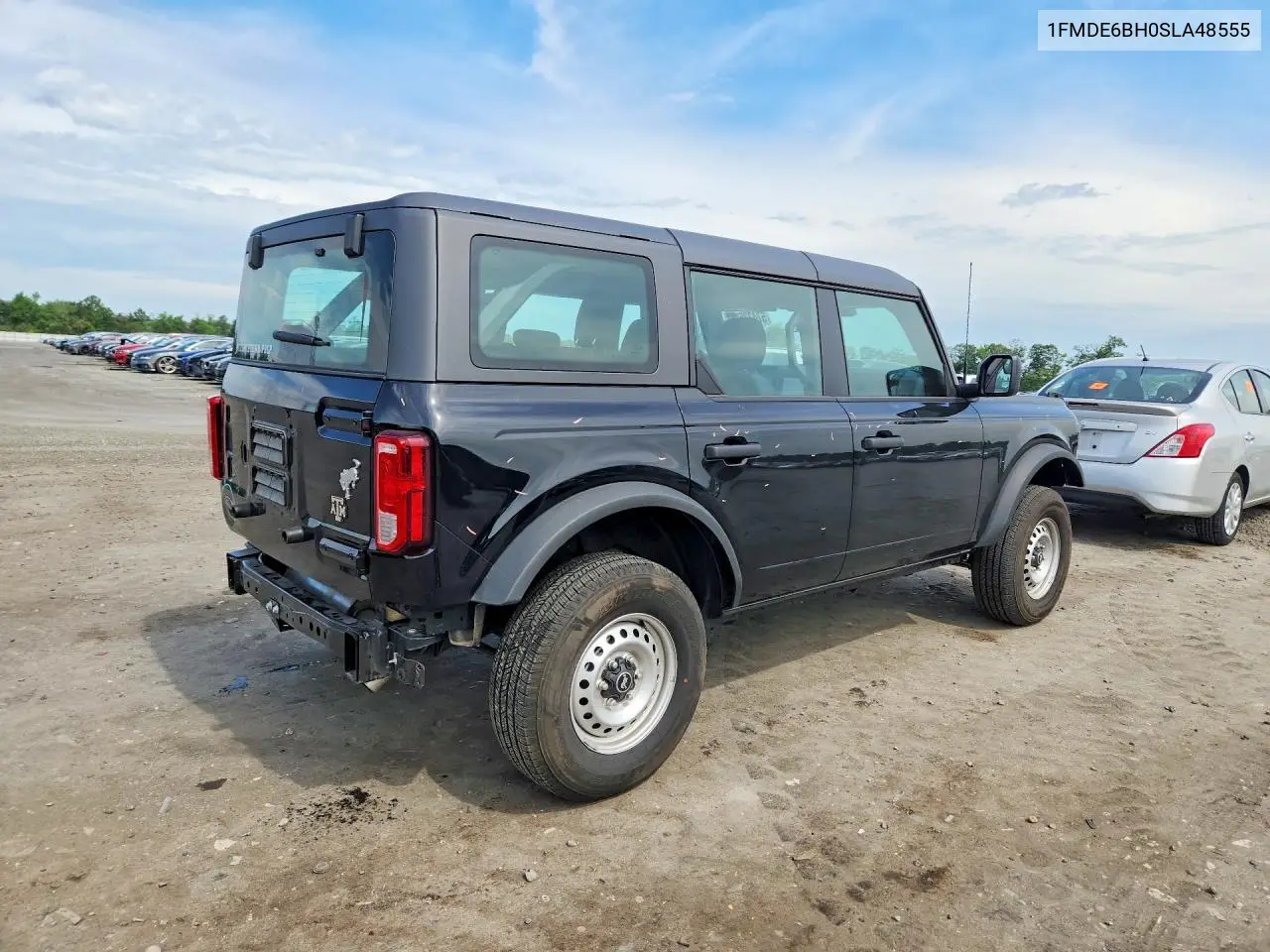 2025 Ford Bronco VIN: 1FMDE6BH0SLA48555 Lot: 57473516