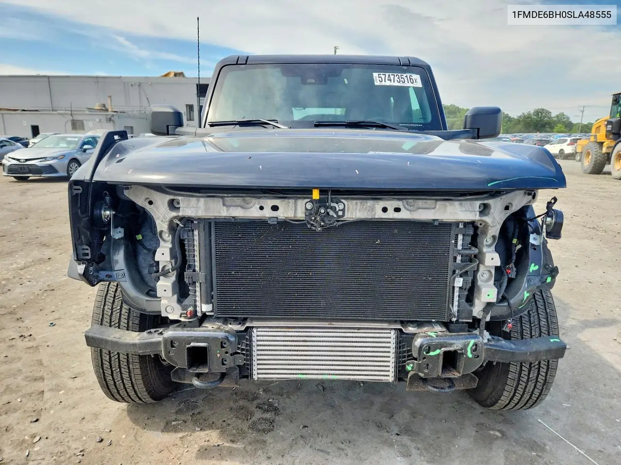 2025 Ford Bronco VIN: 1FMDE6BH0SLA48555 Lot: 57473516