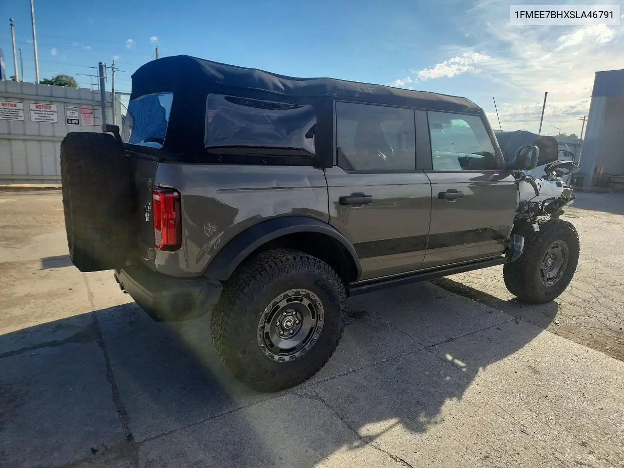 2025 Ford Bronco Big Bend VIN: 1FMEE7BHXSLA46791 Lot: 57484626