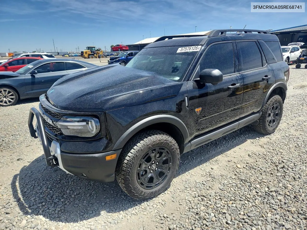 2025 Ford Bronco Sport Badlands VIN: 3FMCR9DA0SRE68741 Lot: 57576126