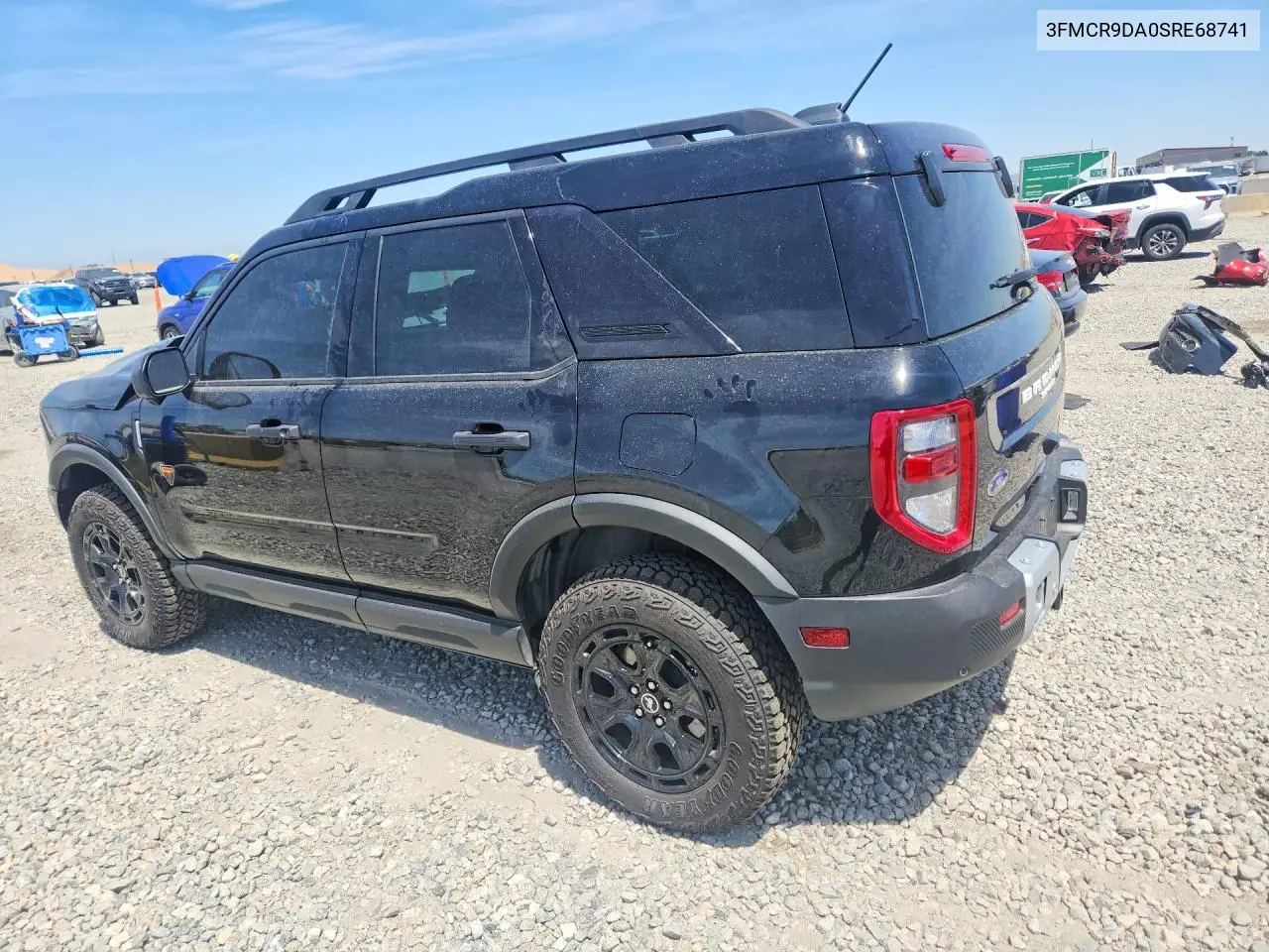 2025 Ford Bronco Sport Badlands VIN: 3FMCR9DA0SRE68741 Lot: 57576126