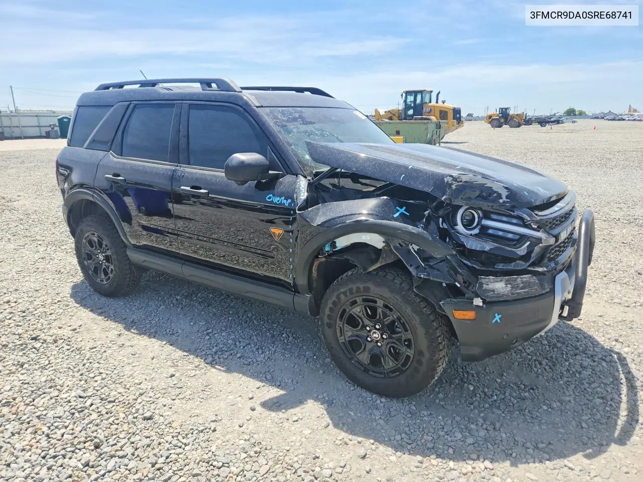 2025 Ford Bronco Sport Badlands VIN: 3FMCR9DA0SRE68741 Lot: 57576126