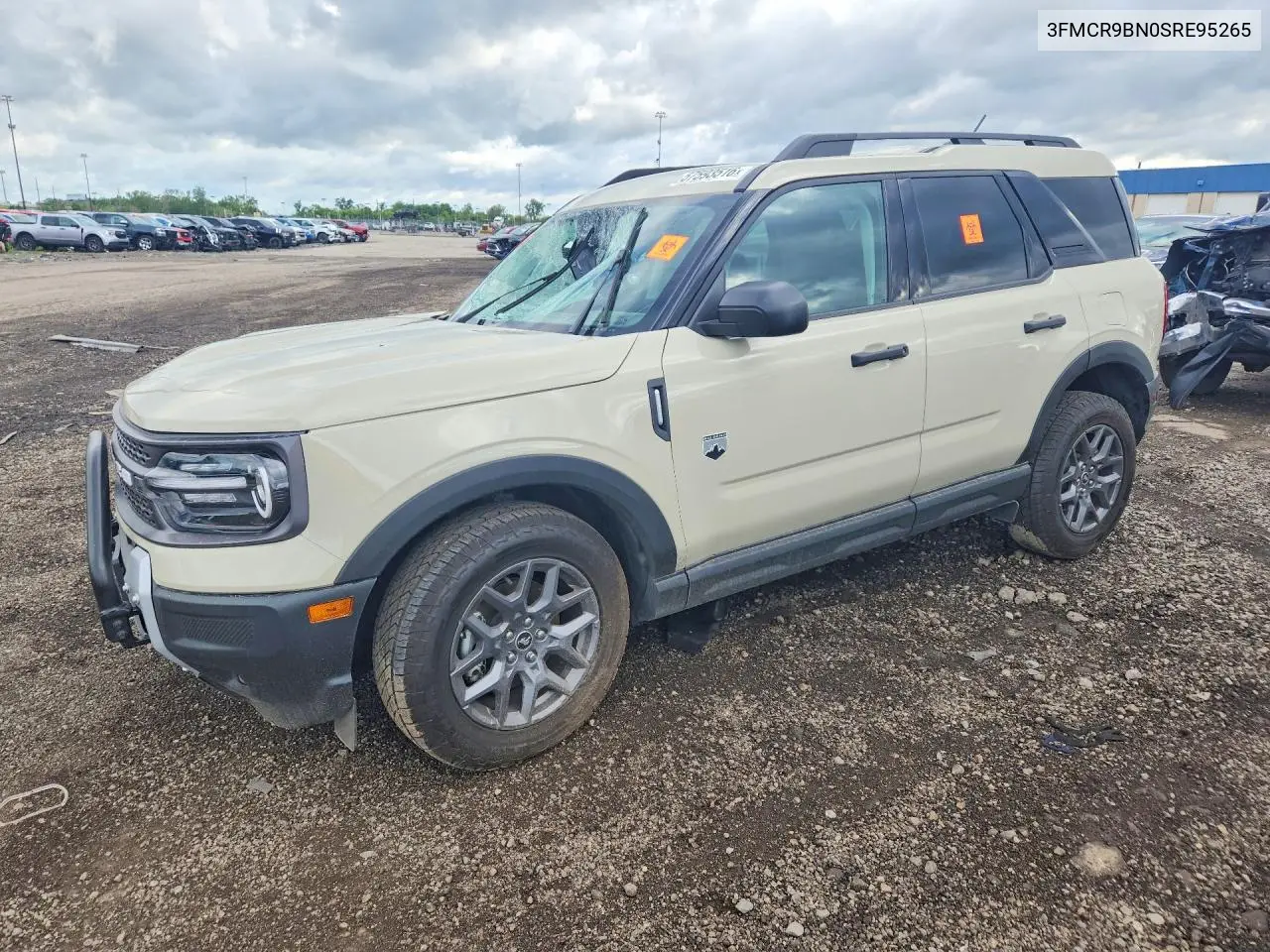 2025 Ford Bronco Sport Big Bend VIN: 3FMCR9BN0SRE95265 Lot: 57593516