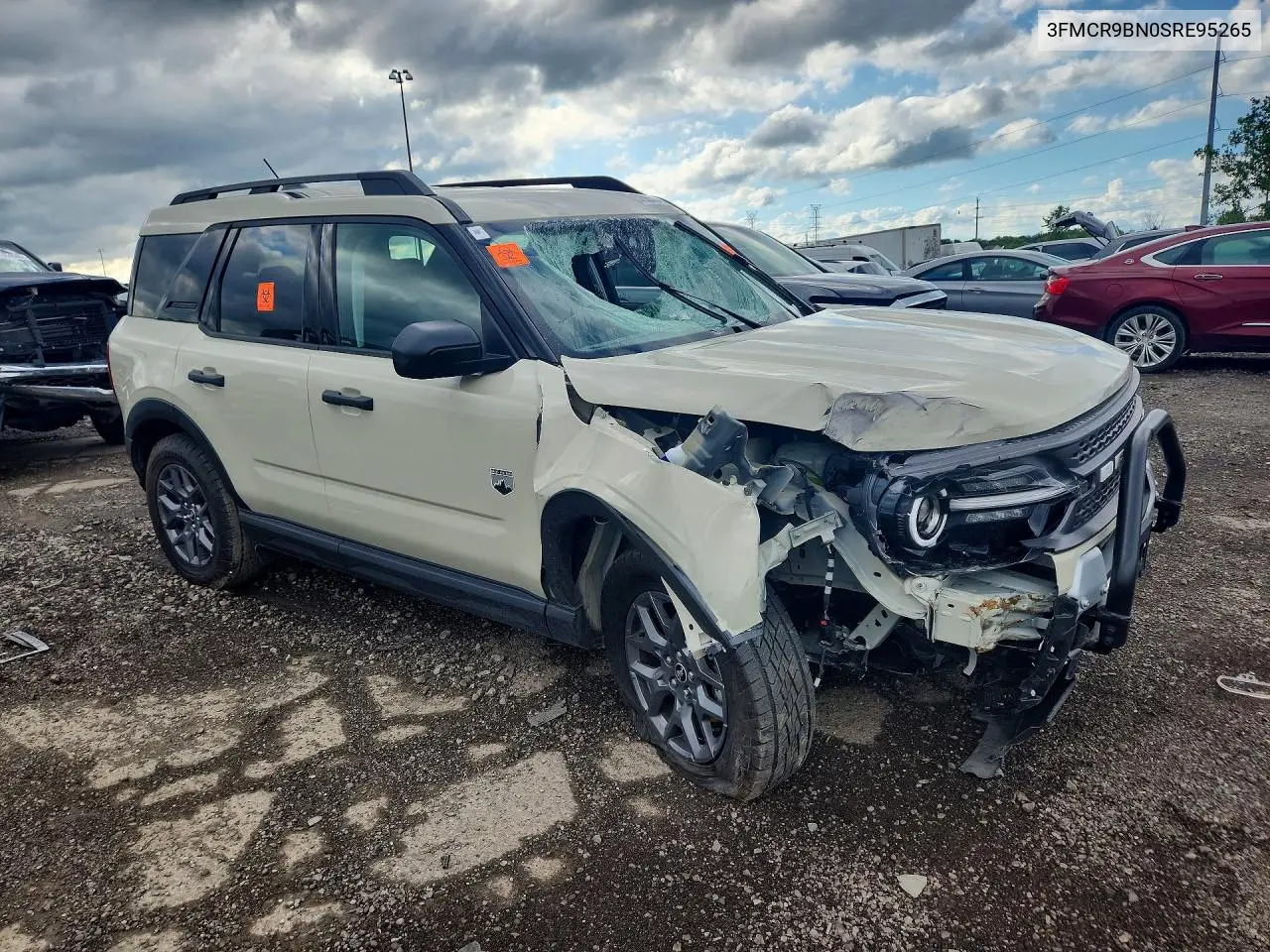 2025 Ford Bronco Sport Big Bend VIN: 3FMCR9BN0SRE95265 Lot: 57593516