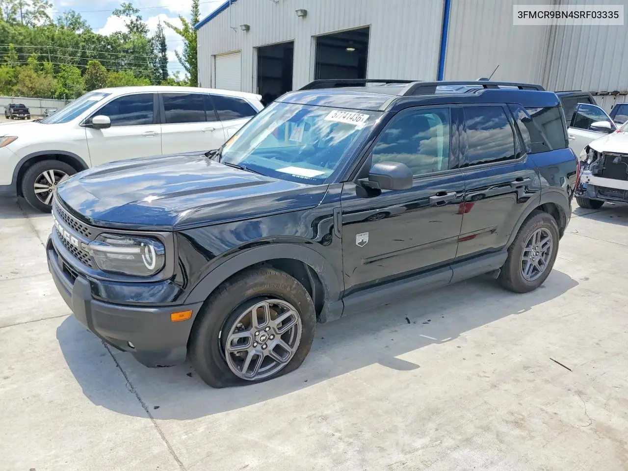 2025 Ford Bronco Sport Big Bend VIN: 3FMCR9BN4SRF03335 Lot: 57741436