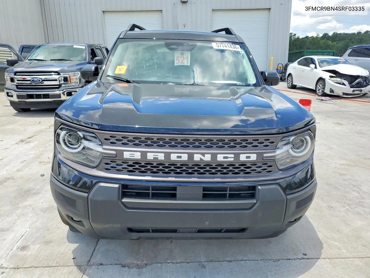 2025 Ford Bronco Sport Big Bend VIN: 3FMCR9BN4SRF03335 Lot: 57741436