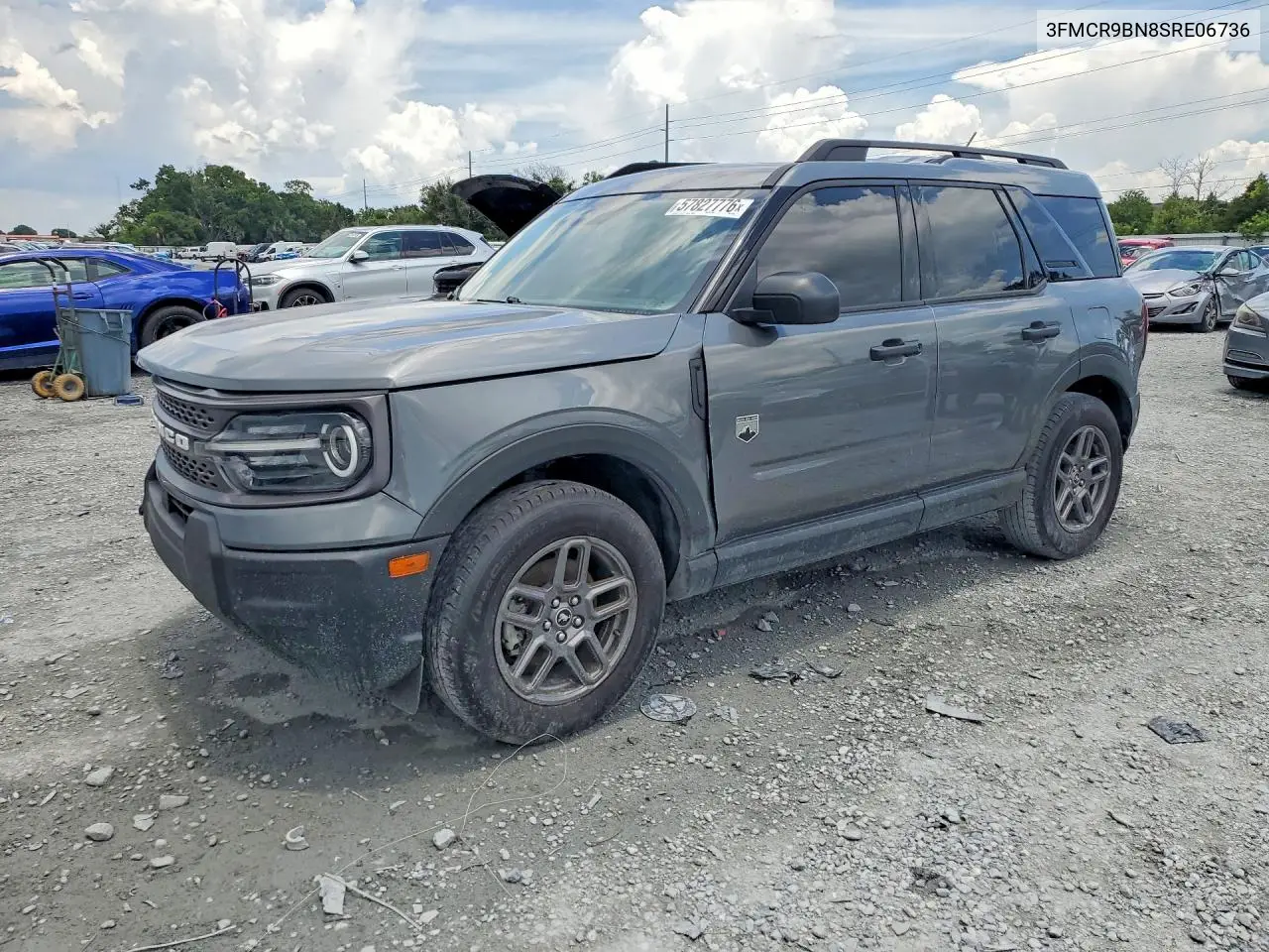 2025 Ford Bronco Sport Big Bend VIN: 3FMCR9BN8SRE06736 Lot: 57827776