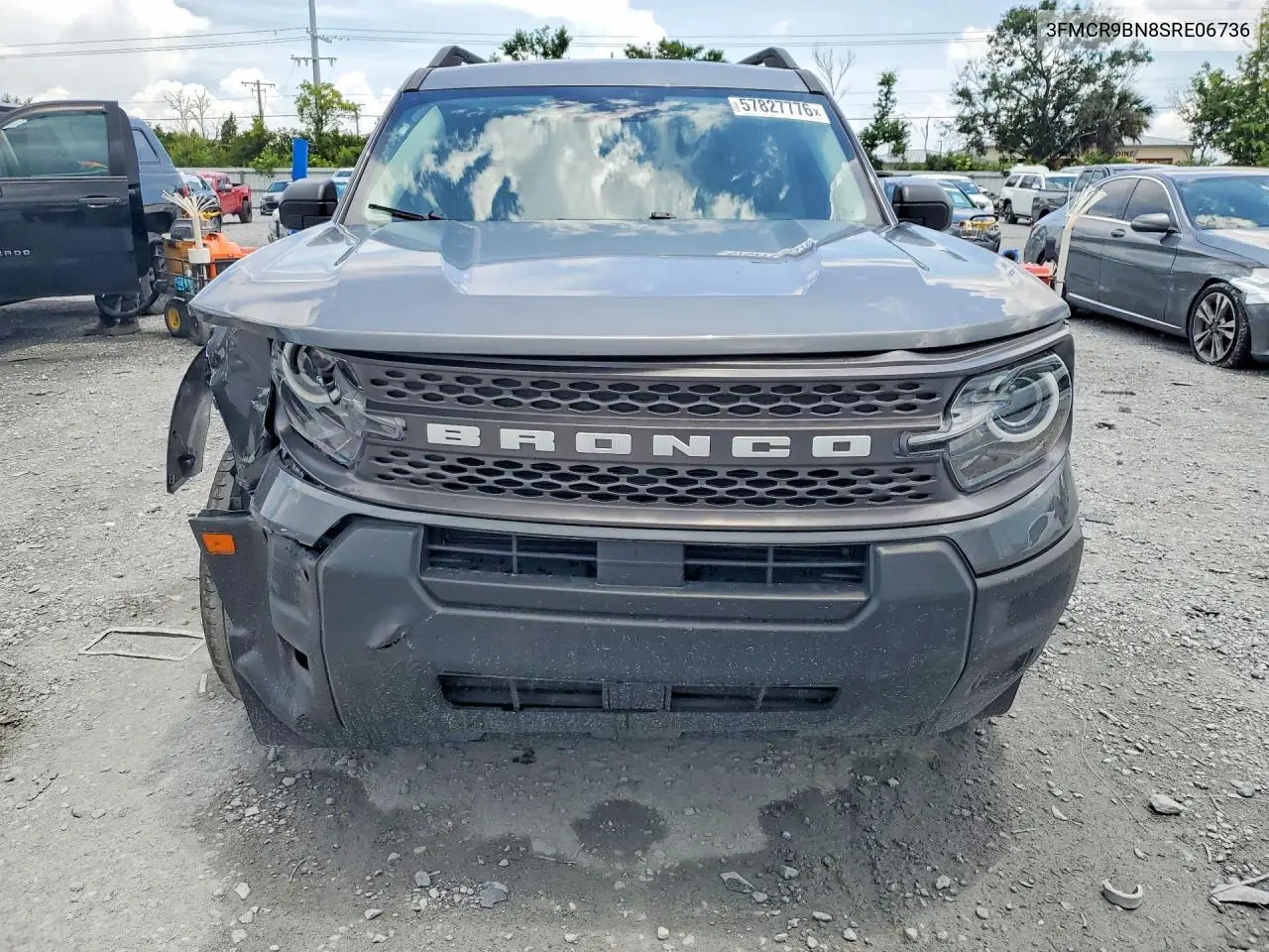 2025 Ford Bronco Sport Big Bend VIN: 3FMCR9BN8SRE06736 Lot: 57827776