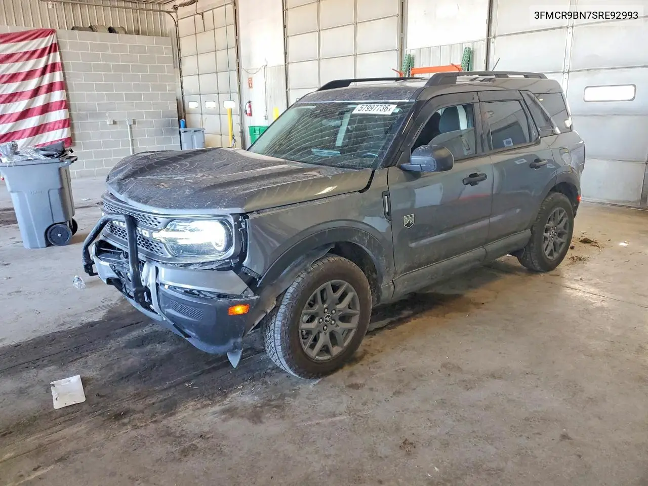 2025 Ford Bronco Sport Big Bend VIN: 3FMCR9BN7SRE92993 Lot: 57997736