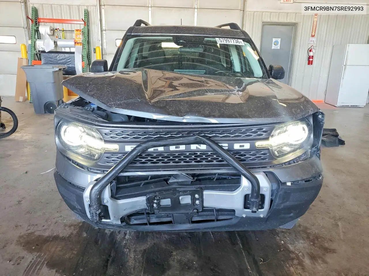 2025 Ford Bronco Sport Big Bend VIN: 3FMCR9BN7SRE92993 Lot: 57997736