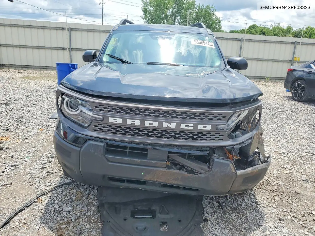 2025 Ford Bronco Sport Big Bend VIN: 3FMCR9BN4SRE08323 Lot: 58089446