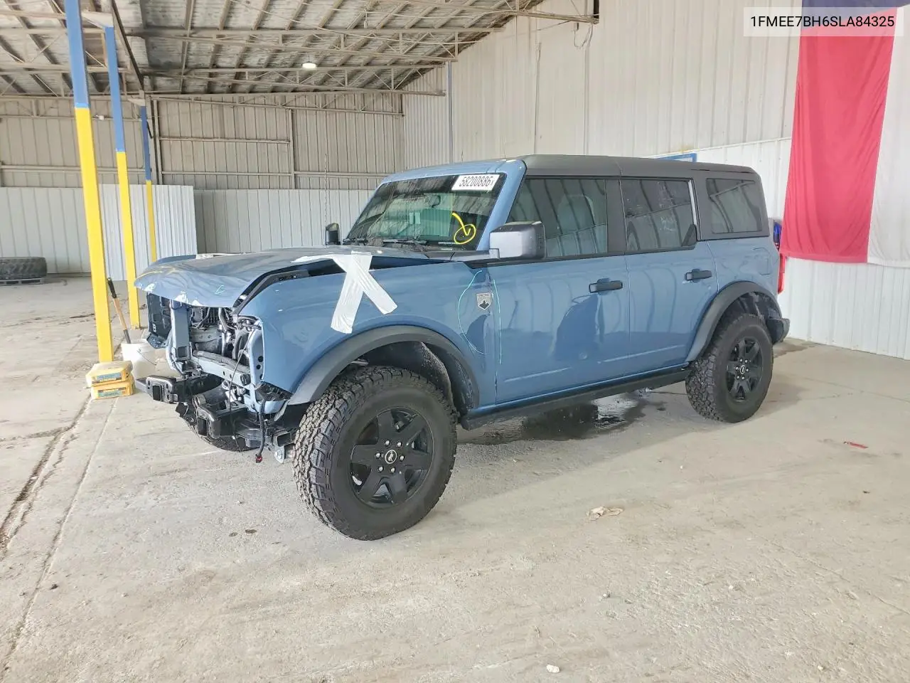 2025 Ford Bronco Big Bend VIN: 1FMEE7BH6SLA84325 Lot: 58200886