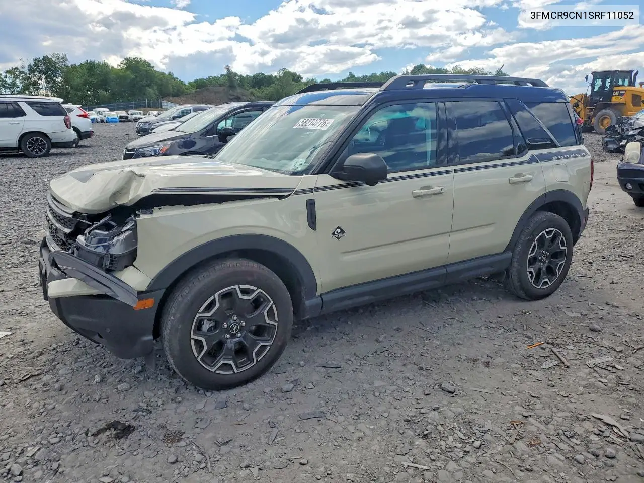 2025 Ford Bronco Sport Outer Banks VIN: 3FMCR9CN1SRF11052 Lot: 58274776