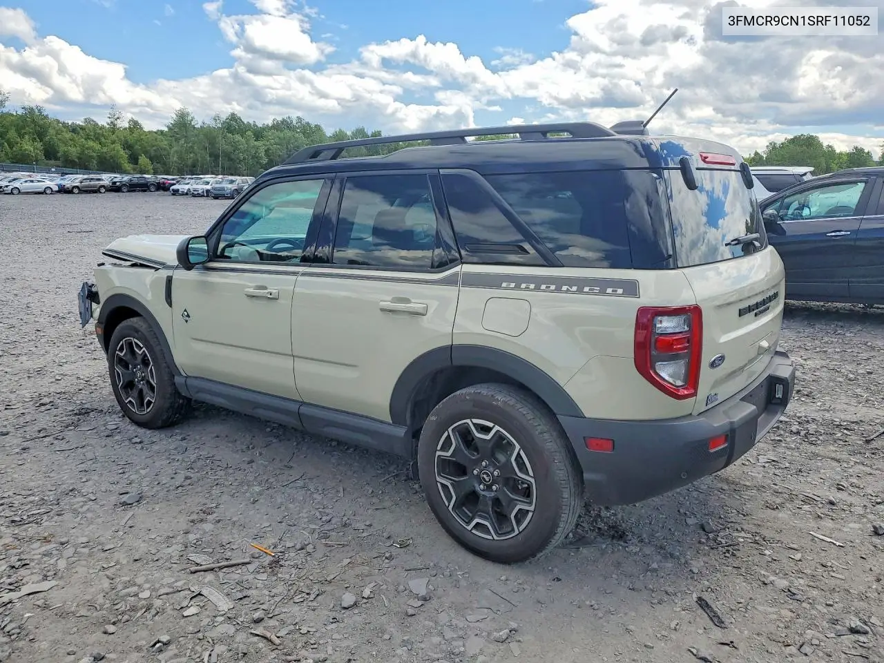 2025 Ford Bronco Sport Outer Banks VIN: 3FMCR9CN1SRF11052 Lot: 58274776