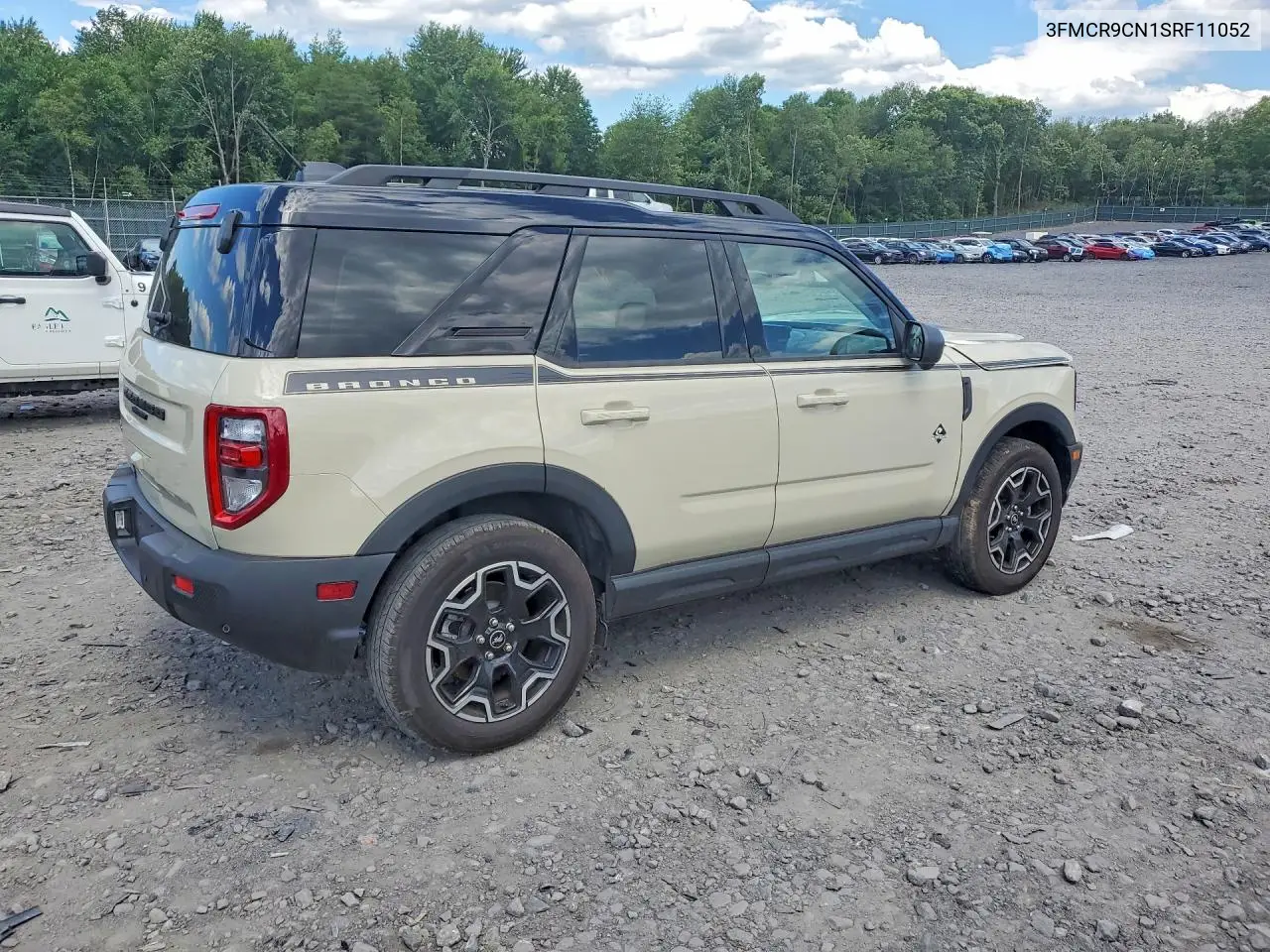 2025 Ford Bronco Sport Outer Banks VIN: 3FMCR9CN1SRF11052 Lot: 58274776