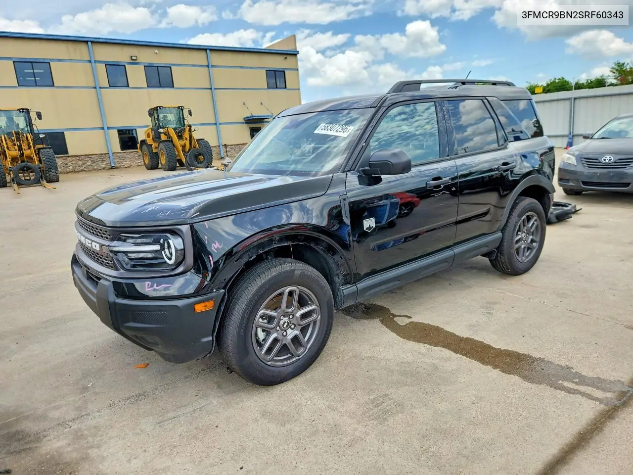 2025 Ford Bronco Sport Big Bend VIN: 3FMCR9BN2SRF60343 Lot: 58307296