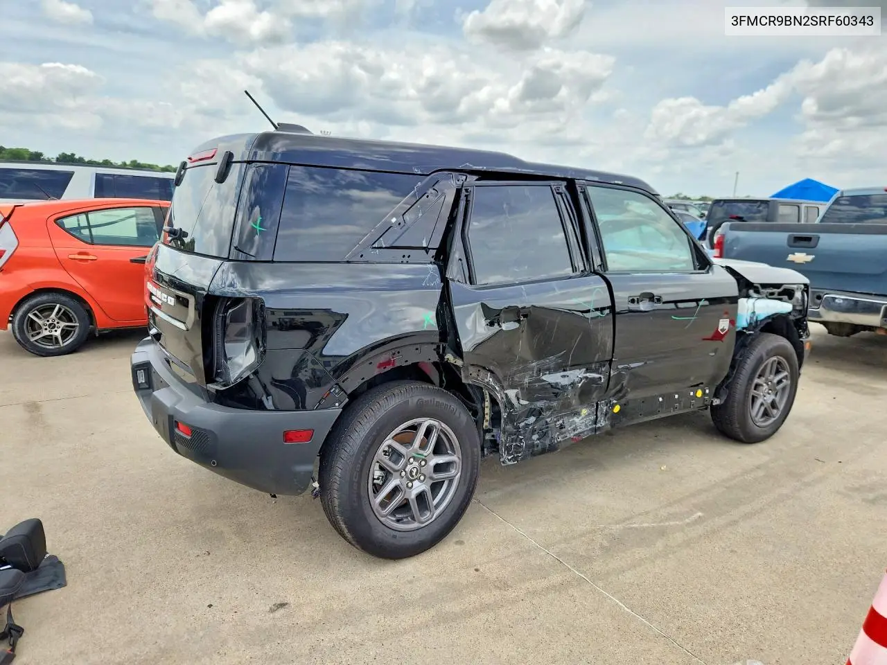2025 Ford Bronco Sport Big Bend VIN: 3FMCR9BN2SRF60343 Lot: 58307296